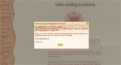 Desktop Screenshot of indianweddinginvitations.com